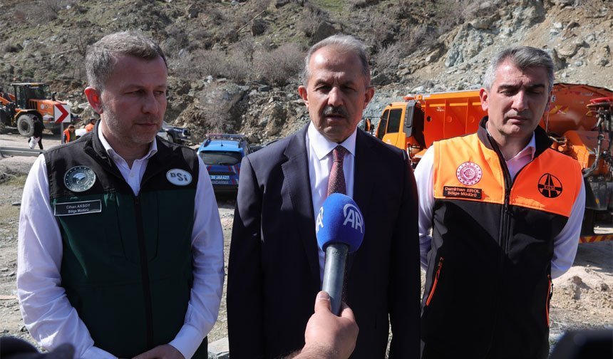 Vali Taşyapan: Alternatif yol güzergahları planlıyoruz