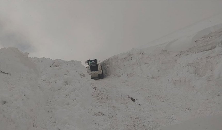 Nisan ortasında Hakkari'de 46 köy yolu ulaşıma kapandı