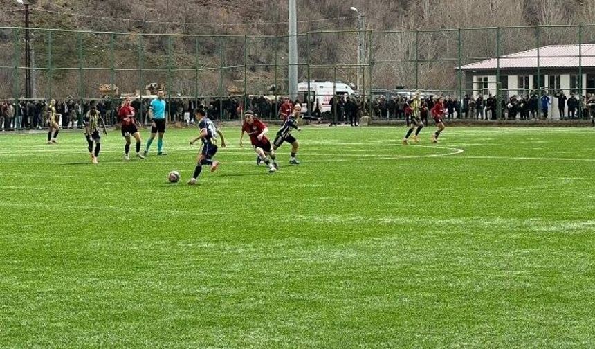 Yüksekova Spor direndi ama maçı alamadı