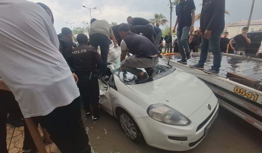 Şanlıurfa'da sağanak ve dolu: 1 ölü, 28 yaralı