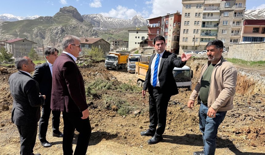 Hakkari’ye yeni okul: Çalışmalar devam ediyor