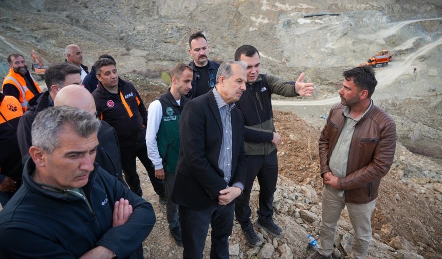 Vali Taşyapan Akçalı’da çalışmaları yerinde inceledi