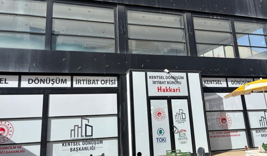 Hakkari’de Kentsel Dönüşüm Tanıtım Ofisi açıldı