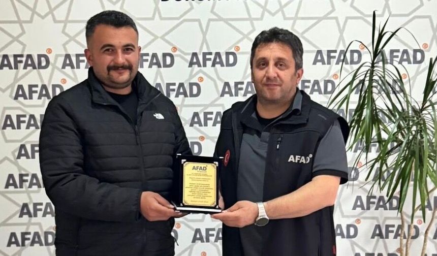 Hakkari AFAD’da duygusal veda