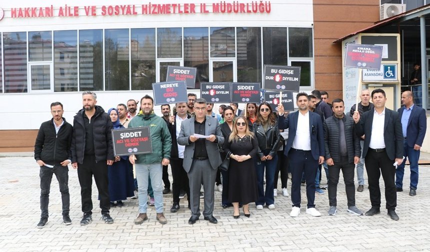 Hakkari Sağlık Sen'den sağlıkta şiddete sert tepki!