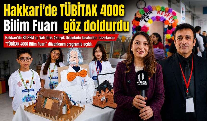 Hakkari'de öğrenciler hünerlerini sergiledi