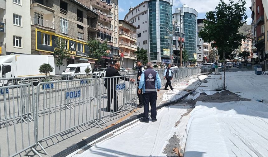 Hakkari Çevre Yolunda güvenlik önlemleri artırıldı