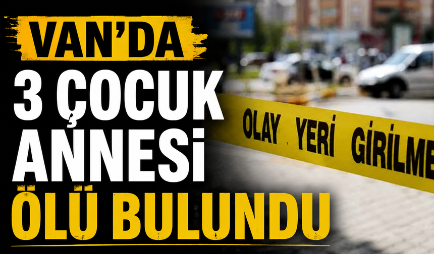 Van'da 3 çocuk annesi ölü bulundu
