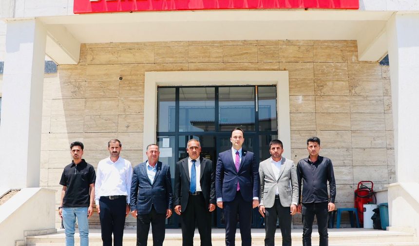 Kaymakam Demirci’den Başkan Can’a ziyaret