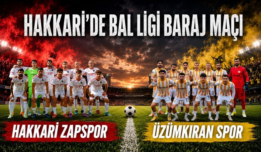 Hakkari futbolunda sezonun en kritik maçı!