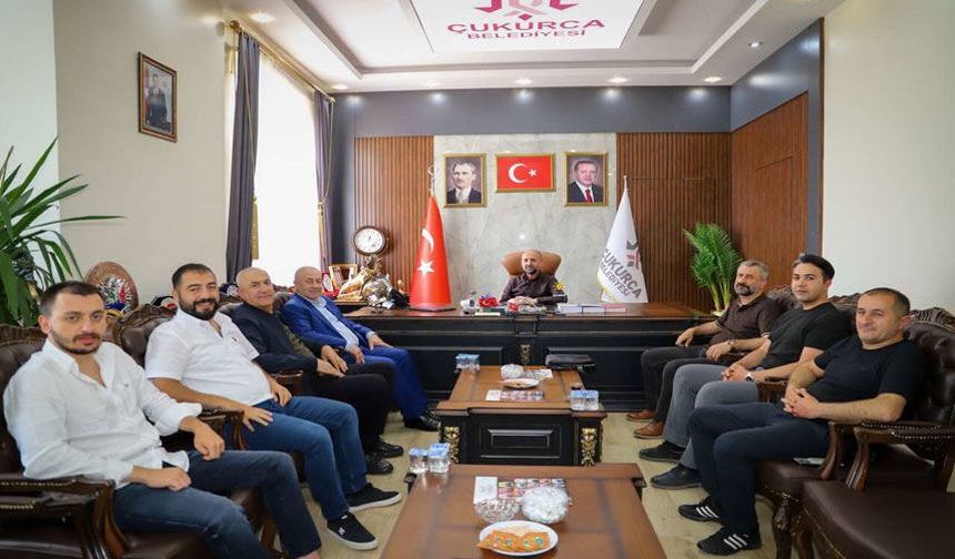 Yüksekova heyeti Başkan Demir'i ziyaret etti