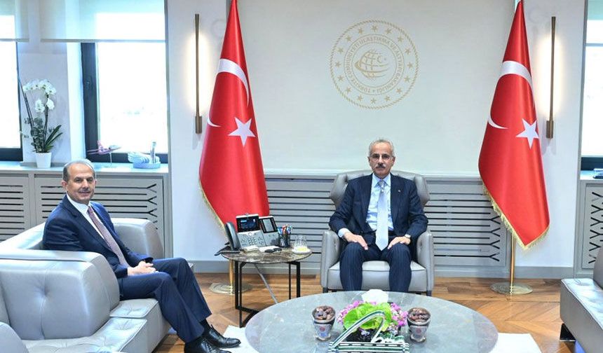 Vali Taşyapan Bakan Uraloğlu’nu ziyaret etti
