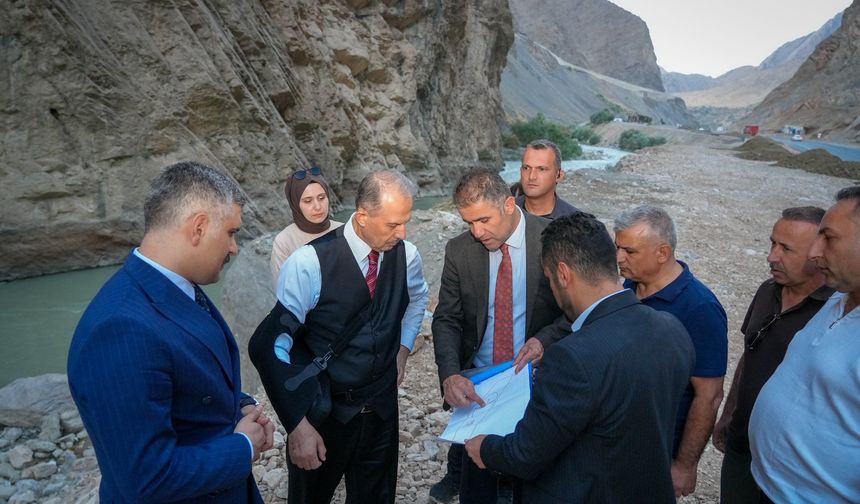 Vali Taşyapan, Depin Rekreasyon Alanı çalışmalarını inceledi