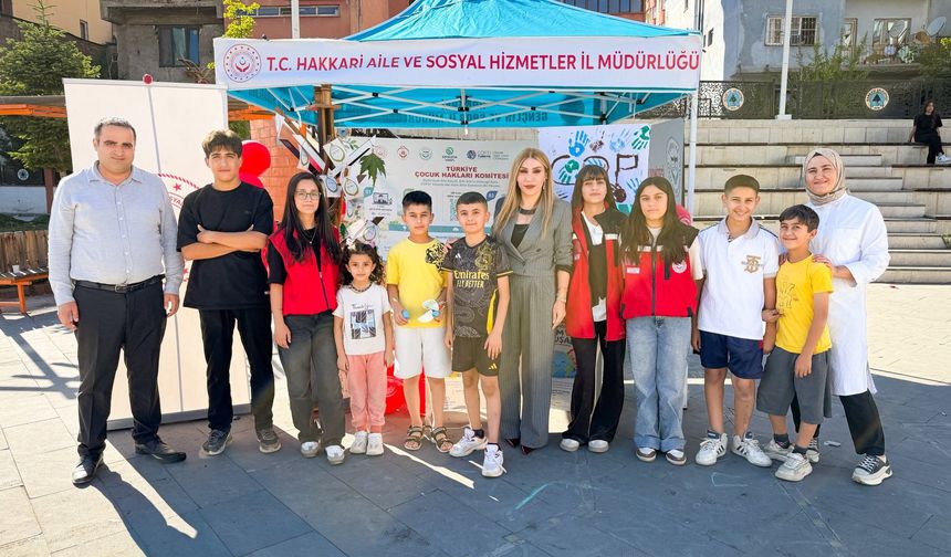 Çocukların sesiyle Hakkari’de daha yeşil gelecek mesajı
