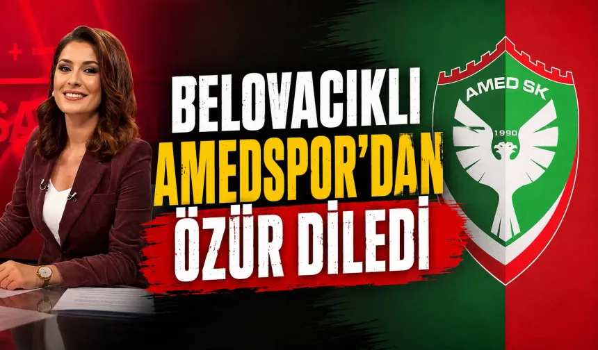 Belovacıklı Amedspor’dan özür diledi