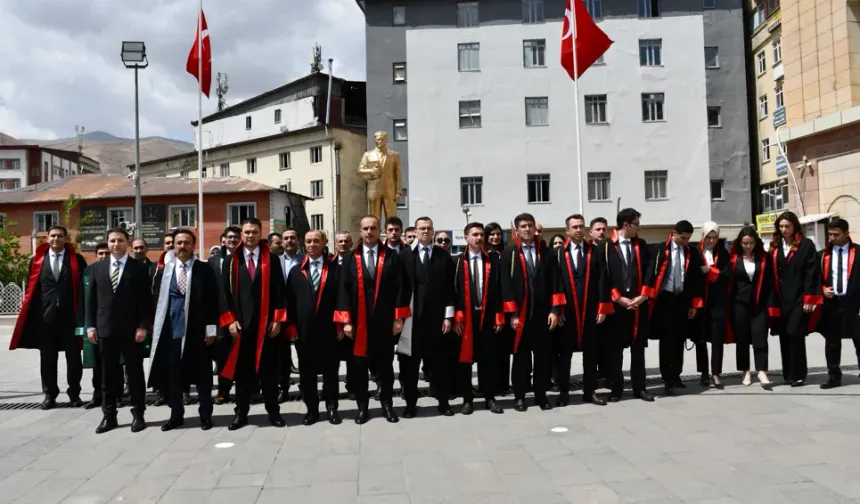 Hakkari’de yeni adli yıl törenle başladı