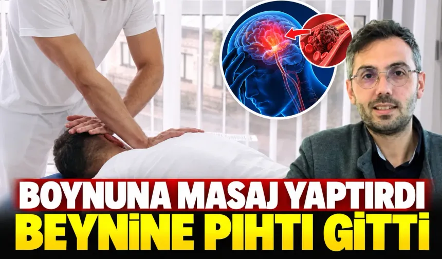 Boyun masajı öldürdü!