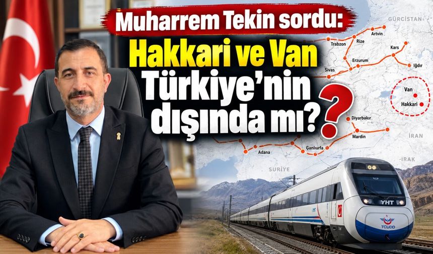 Tekin sordu: “Hakkari ve Van Türkiye’nin dışında mı?”