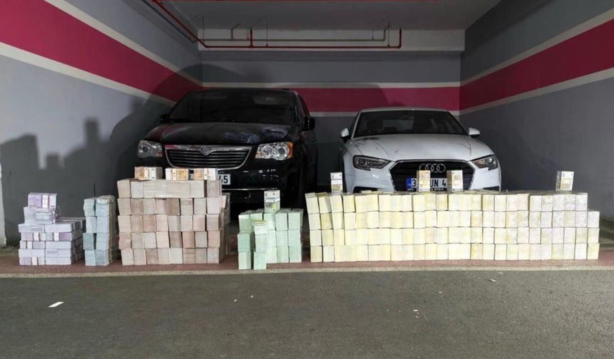Vanlı Kara Haydar'ın otoparkındaki araçlardan servet çıktı
