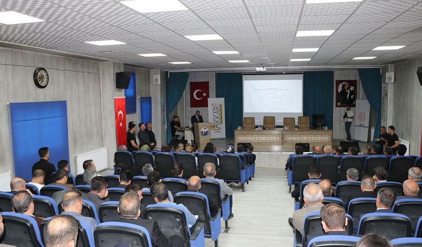 Hakkari'de 2026-2027 eğitim öğretim yılı okul güvenliği toplantısı