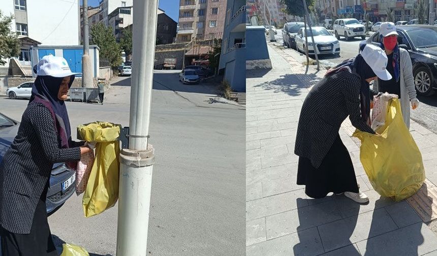 Hakkari’de belediyenin temizlik çalışmaları sürüyor
