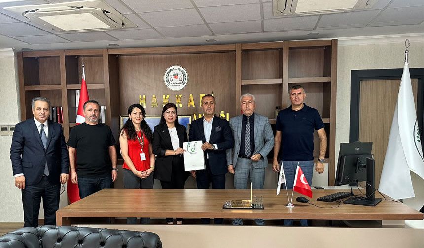 Yeşilay Hakkari Şubesi’nden Hakkari Barosu’na ziyaret