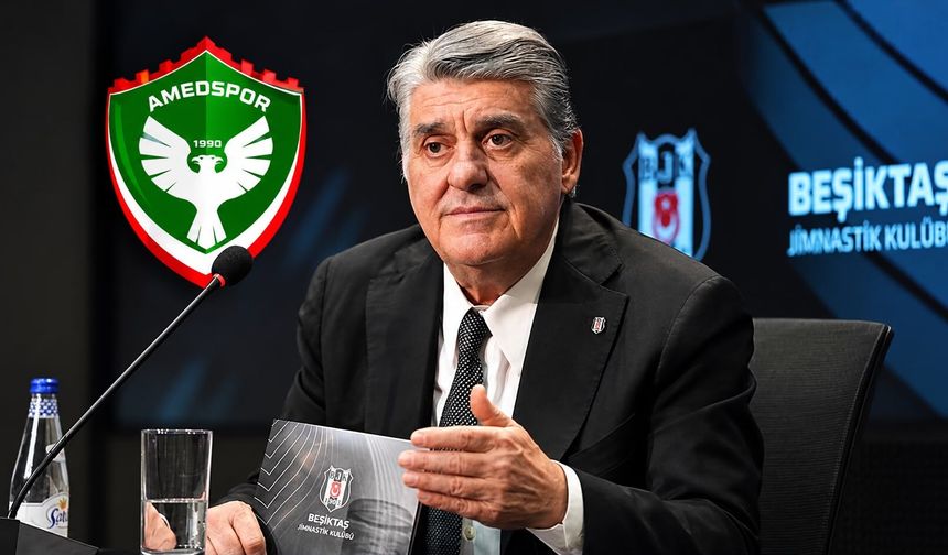 Beşiktaş Başkanı Adalı’dan Amedspor’la ilgili çarpıcı sözler
