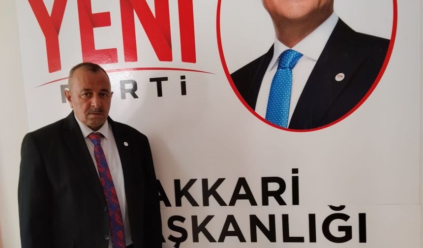 Hakkari YENİ Parti Merkez İlçe Kongresi gerçekleştirildi