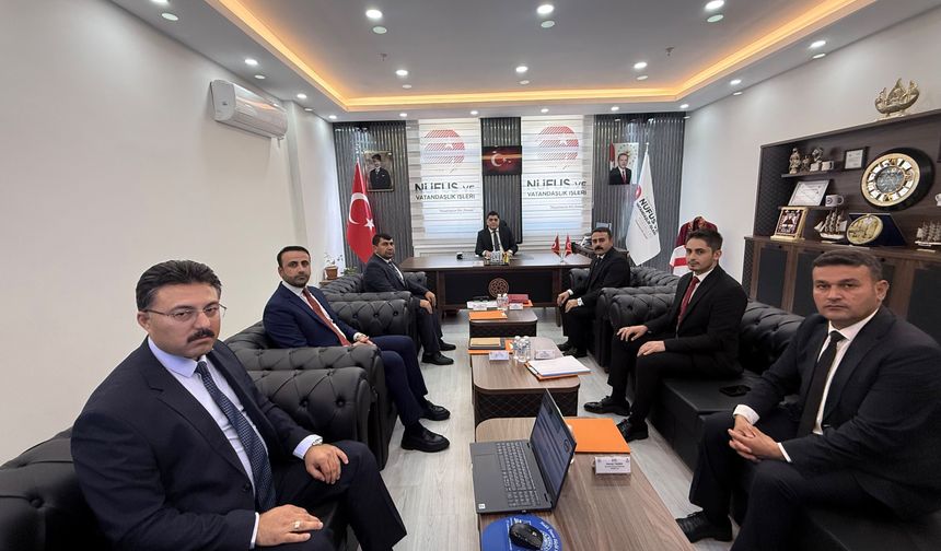 Hakkari’de Türk Vatandaşlığı Başvuru Komisyonu toplandı