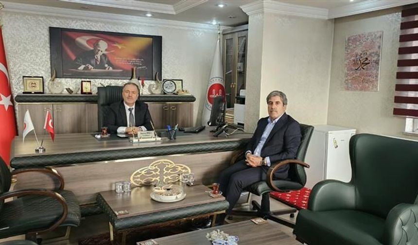 Ticaret Müdürü Fırat’tan Müftü Eren’e ziyaret