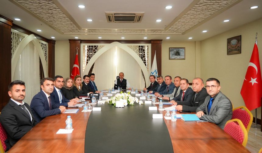 Hakkari’de sosyal yardım hizmetleri için önemli toplantı