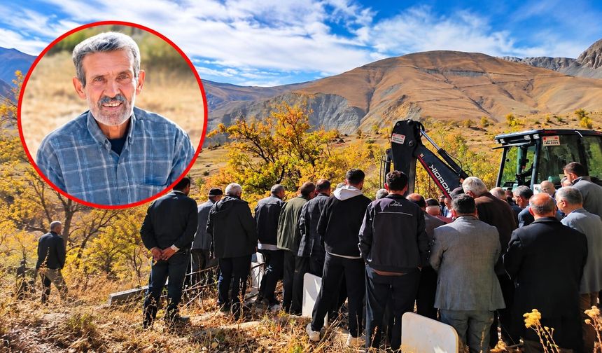 Tayip Şahin, Ördekli köyünde toprağa verildi