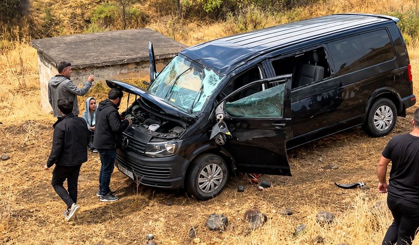 Hakkari’de trafik kazası: 1 yaralı