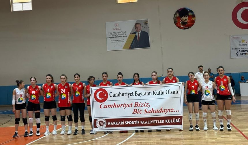 Hakkari Sportif Faaliyetler Kulübü’nden Cumhuriyet Bayramı mesajı