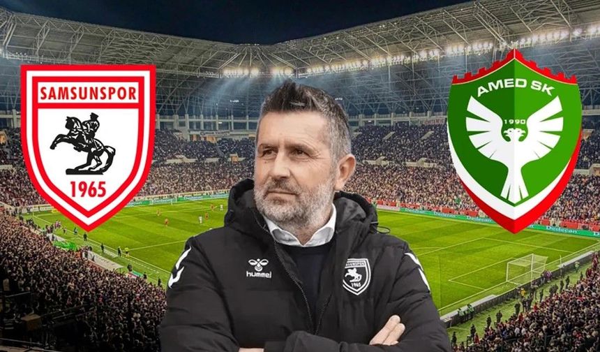 Samsunspor hocasından Amedspor açıklaması