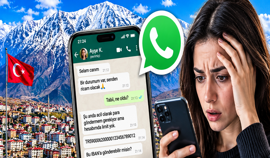 Hakkarililer dikkat! WhatsApp üzerinden para tuzağı