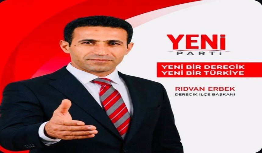 Derecik’te kongre heyecanı:  Erbek ilçe başkanlığına aday