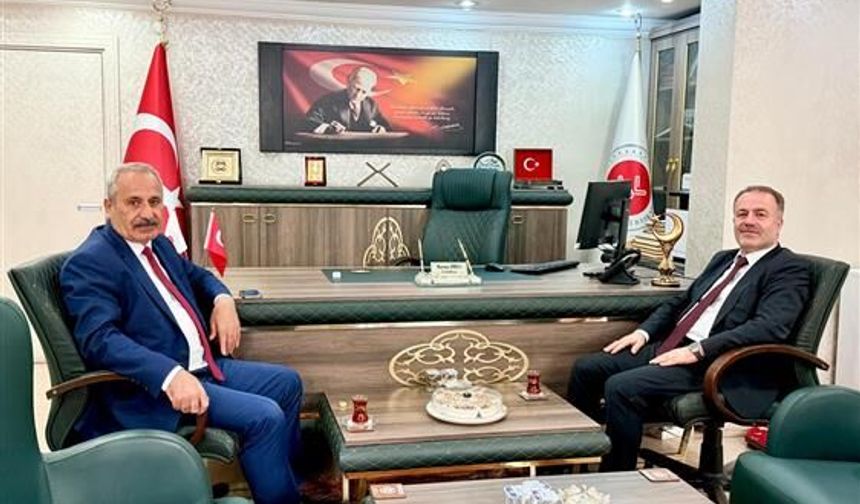 Durankaya Belediye Başkanı Demirci’den Müftü Eren’e ziyaret