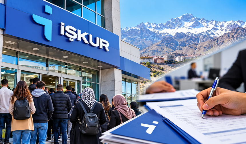 Hakkari’de İŞKUR’dan 80 kişilik alım! Başvurular başladı