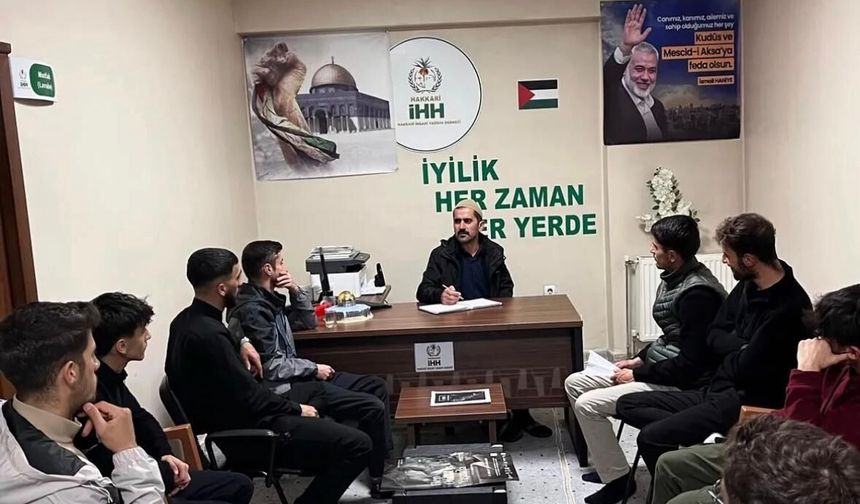 Hakkari Genç İHH’de yeni başkan belli oldu