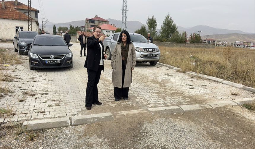 Yüksekova’da kilitli parke taşı mesaisi başlıyor