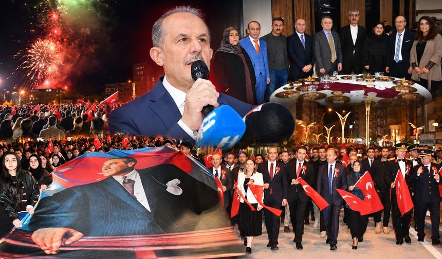 Hakkari’de Cumhuriyet’in 103. yılı kutlandı