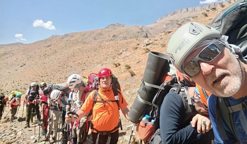 Dağcılardan Cilo Dağına vefa tırmanışı