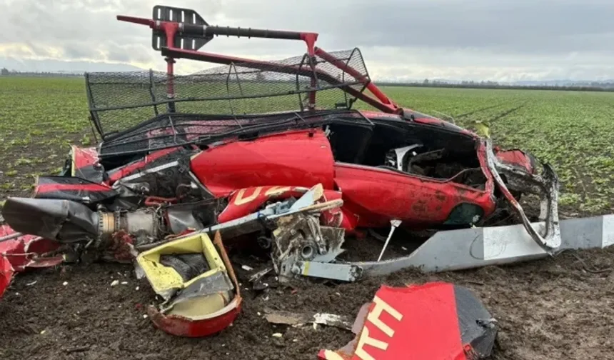 2 helikopter havada çarpıştı. 3 kişi öldü
