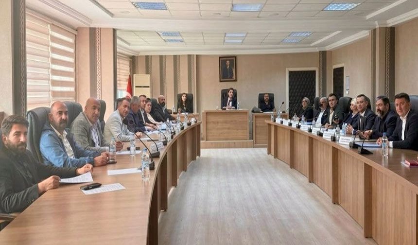 Hakkari İl Genel Meclisi Ekim ayı toplantısı yapıldı