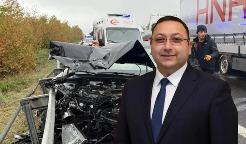 Belediye Başkan Vekili trafik kazasında hayatını kaybetti