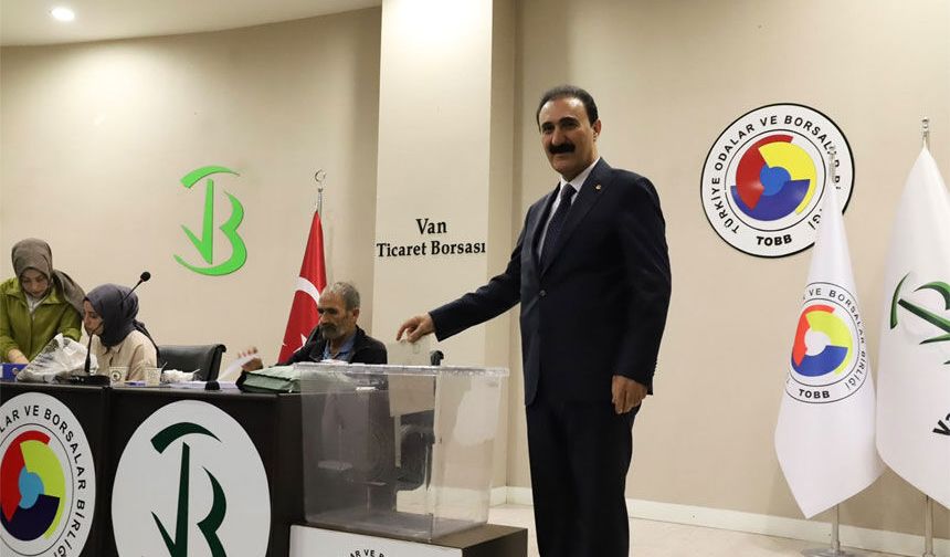 Van Ticaret Borsası’nda Süer güven tazeledi