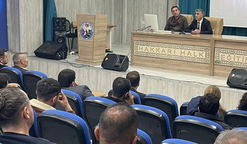 Hakkari’de ortak yazılı sınav sistemi tanıtıldı
