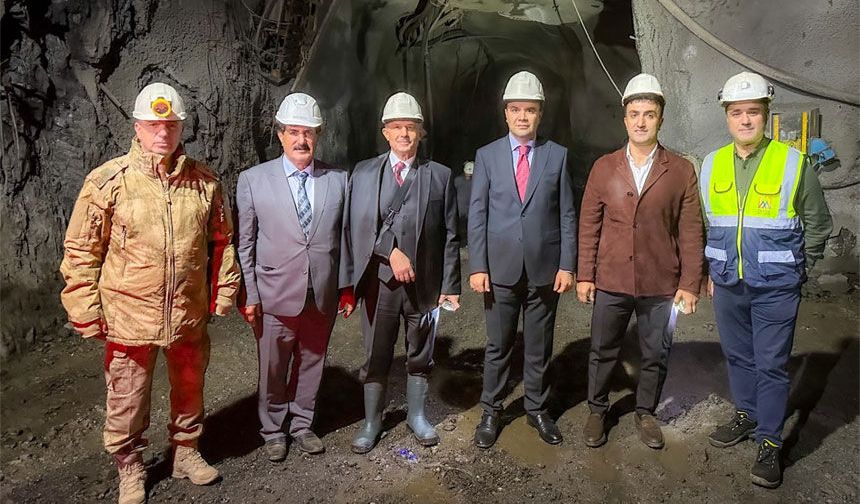 Vali Taşyapan, Ölmez Madencilik’i ziyaret etti