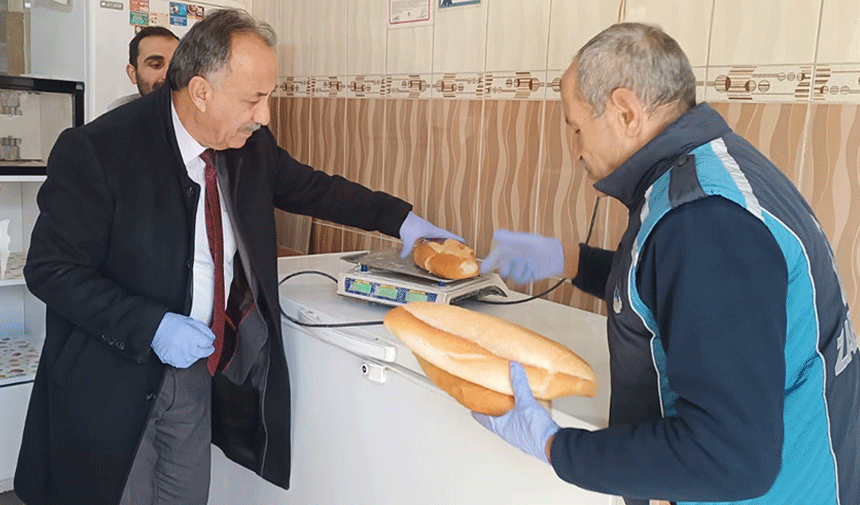 Hakkari Belediyesi'nden gramaj denetimi